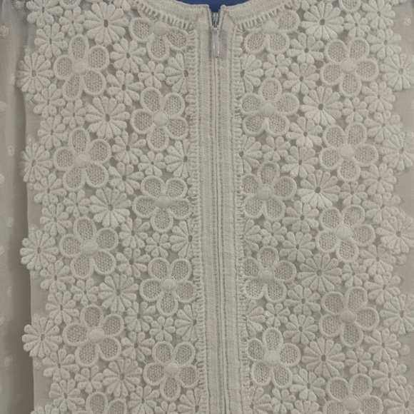 Andrew GN French Designer Swiss Dot Zip Front French Size 38 - Picture 5 of 10